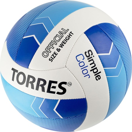 Купить Мяч волейбольный Torres Simple Color любительский р.5 в Бирюсинске 
